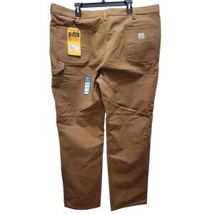 Carhartt Rugged Flex Relaxed Fit Duck Utility Pants 44x34 Brown Bn3279-M Men NEW